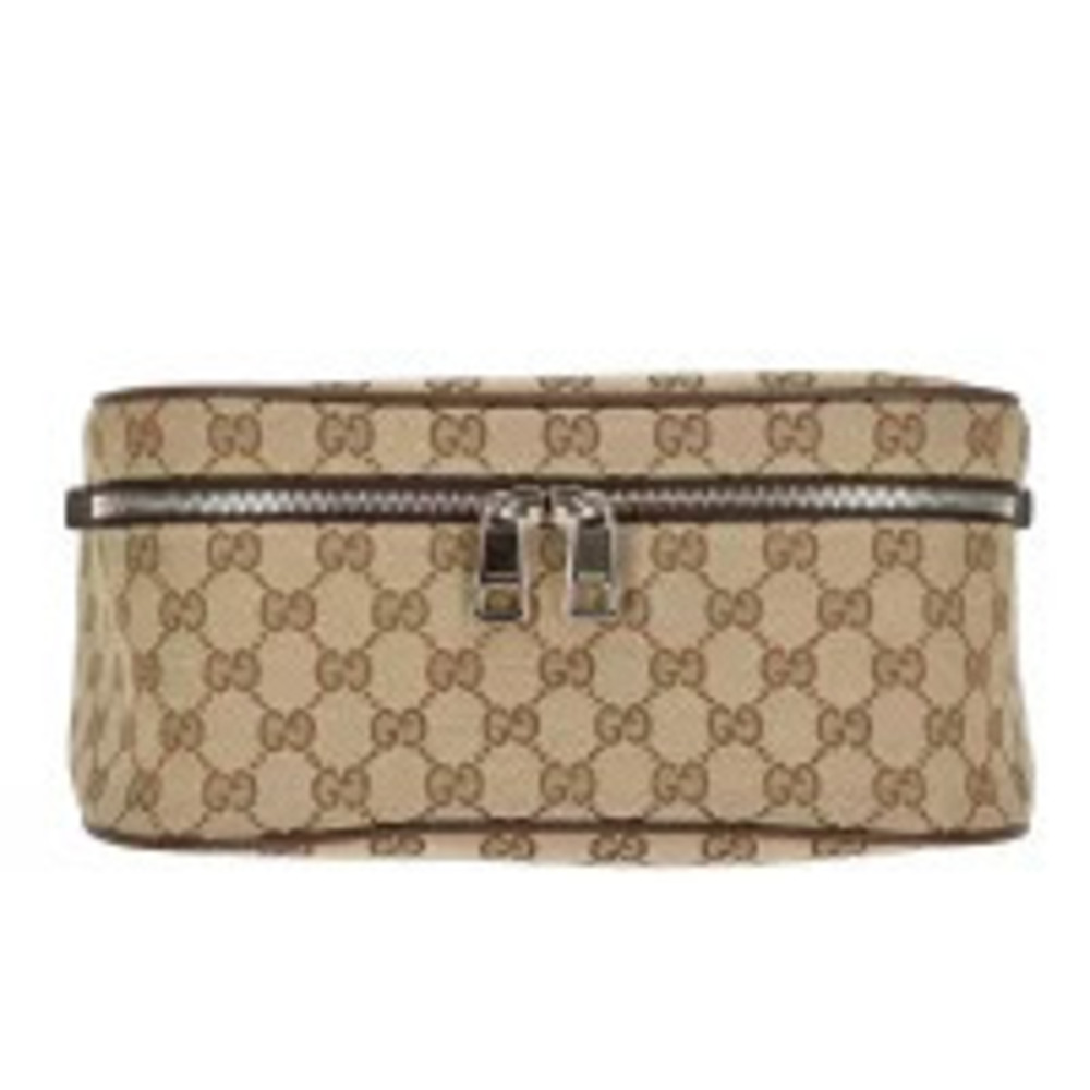 GUCCI GG Canvas Body Belt Bum Crossbody Bag